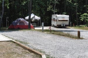 Camping at Lake Anna State Park