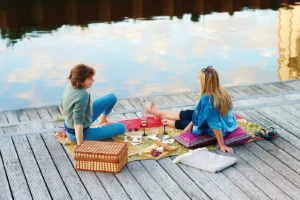 picnic on the lake